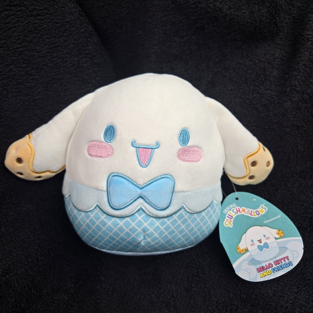 🍪 NEW 6.5" Cinnamoroll with Cookie Ears Squishmallow